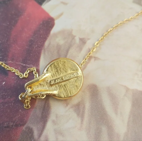 Gold Buffalo Pendant Necklace - Picture 12 of 15